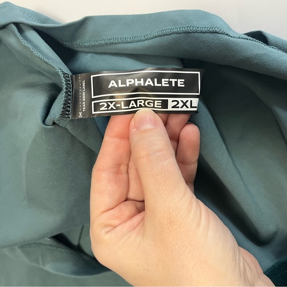 Alphalete Paisley Print Raw Cut Tank - Picture 8 of 9